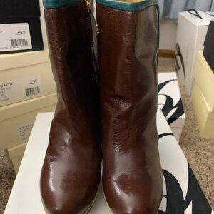 Nine West Brown Leather Boots